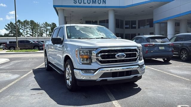 2021 Ford F-150 XL in White — front three-quarter view