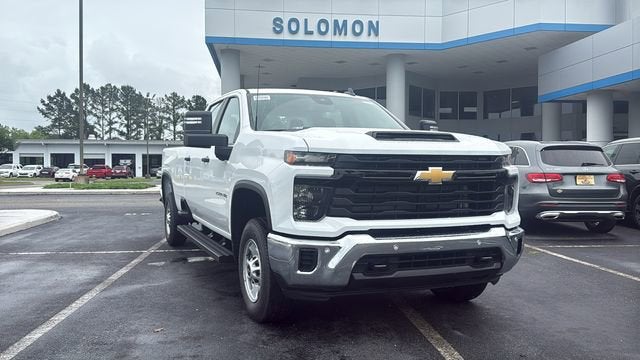 2026 Chevrolet Silverado 2500 HD WT in Summit White — front three-quarter view