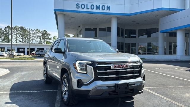 2025 GMC Terrain Elevation in Sterling Metallic — front three-quarter view