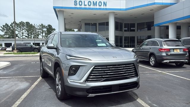 2025 Buick Enclave Preferred in Moonstone Gray Metallic — front three-quarter view